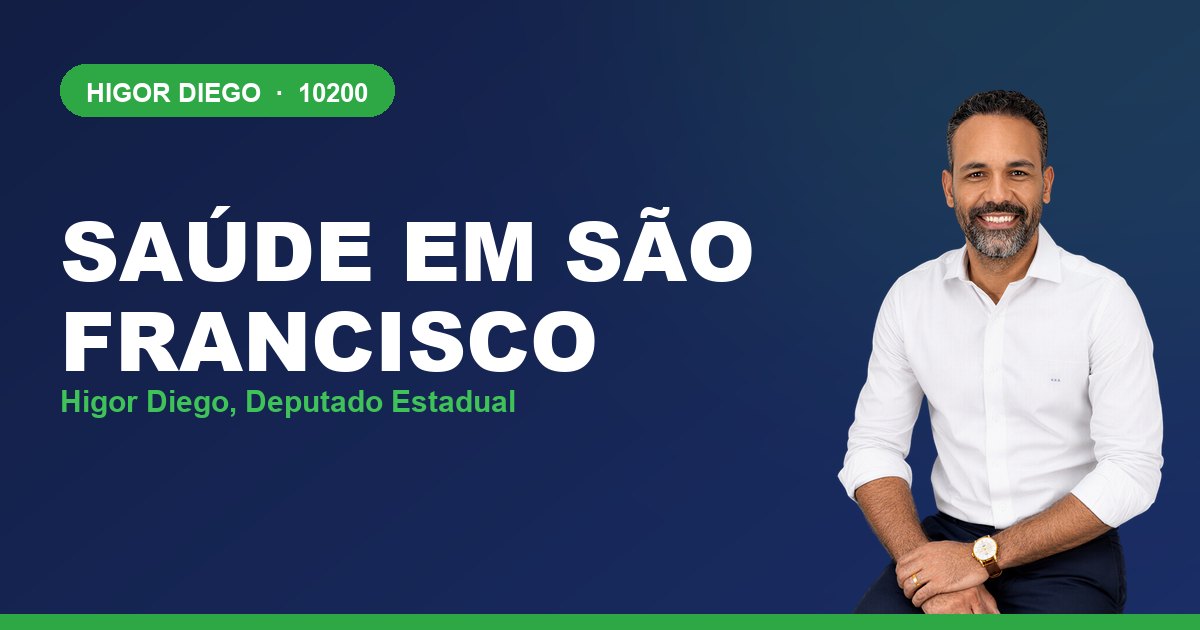 Saúde em São Francisco, com Higor Diego, deputado estadual 10200