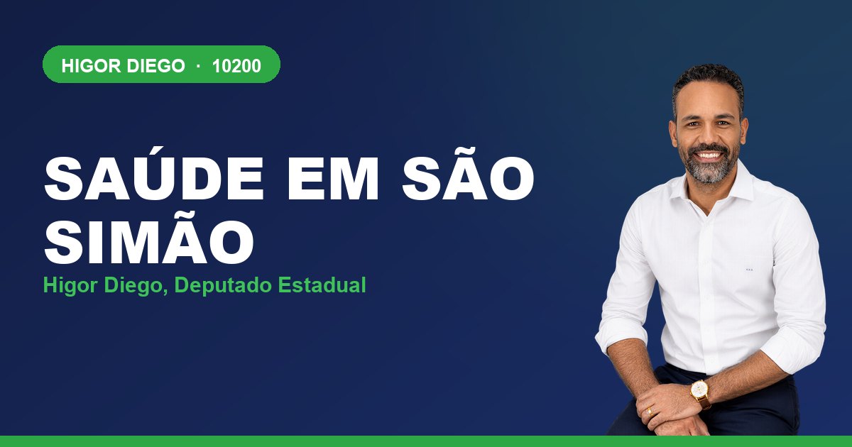 Saúde em São Simão, com Higor Diego, deputado estadual 10200