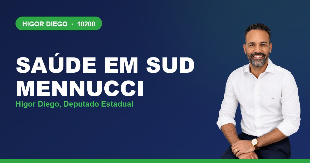 Saúde em Sud Mennucci, com Higor Diego, deputado estadual 10200
