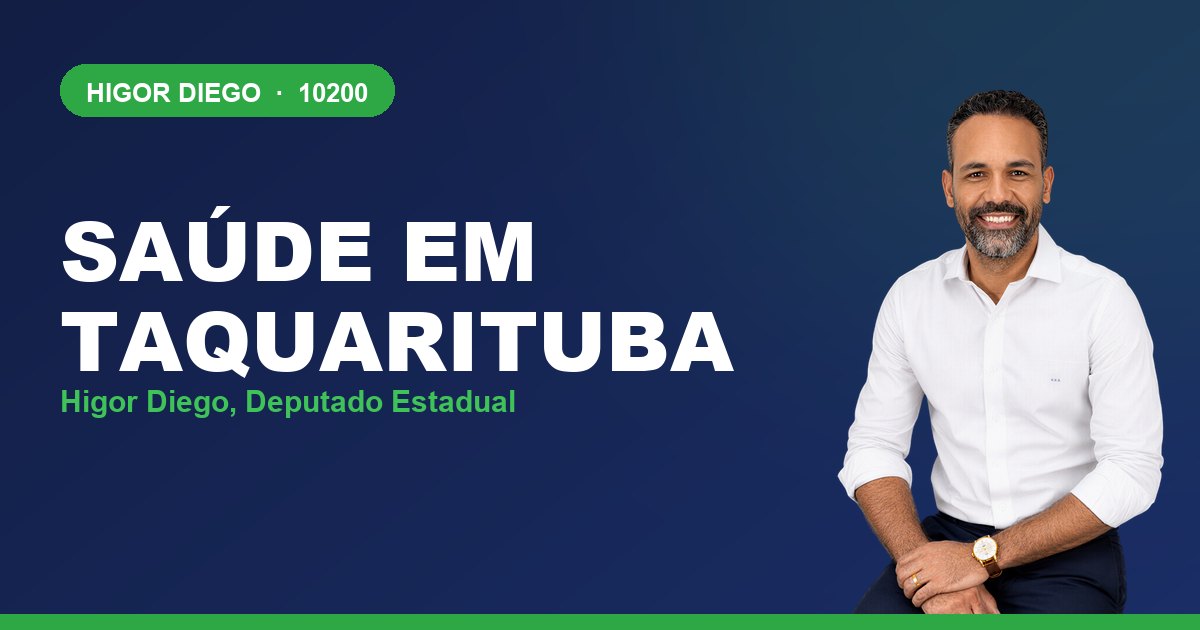 Saúde em Taquarituba, com Higor Diego, deputado estadual 10200