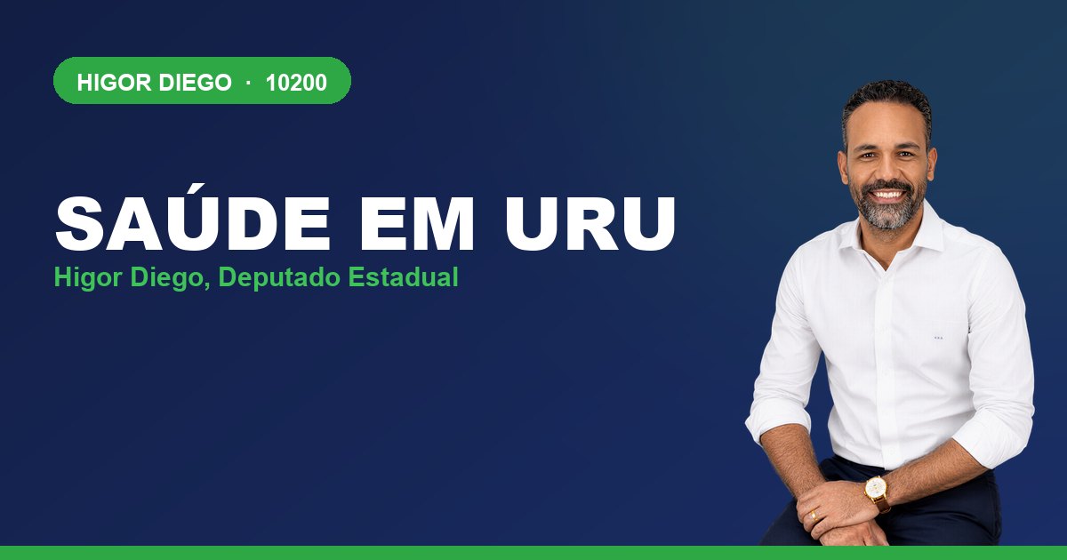 Saúde em Uru, com Higor Diego, deputado estadual 10200