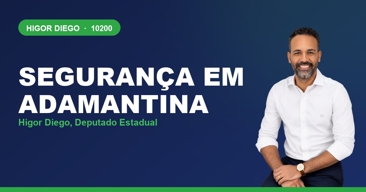 Segurança em Adamantina, com Higor Diego, deputado estadual 10200