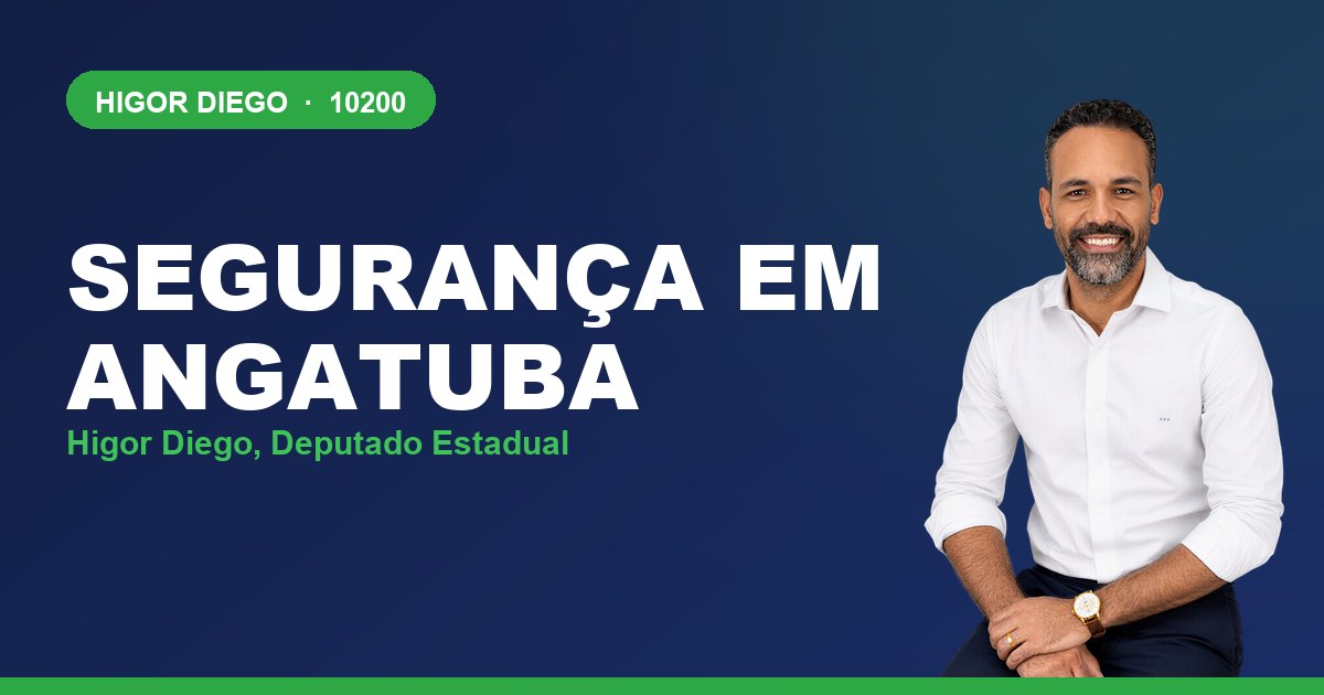 Segurança em Angatuba, com Higor Diego, deputado estadual 10200