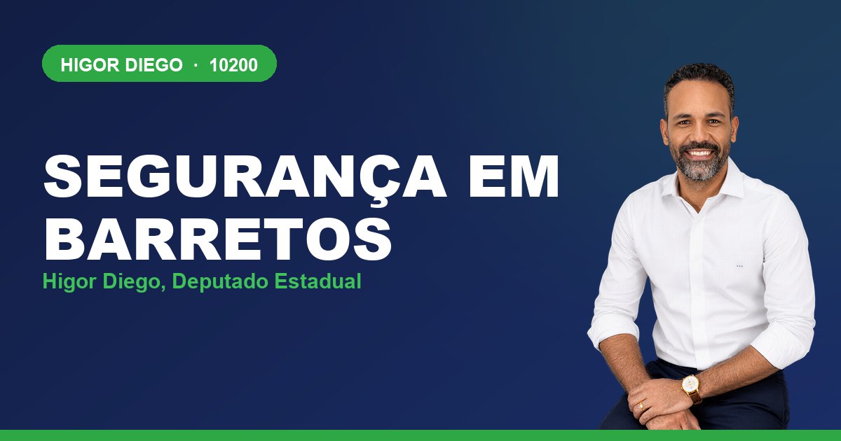 Segurança em Barretos, com Higor Diego, deputado estadual 10200