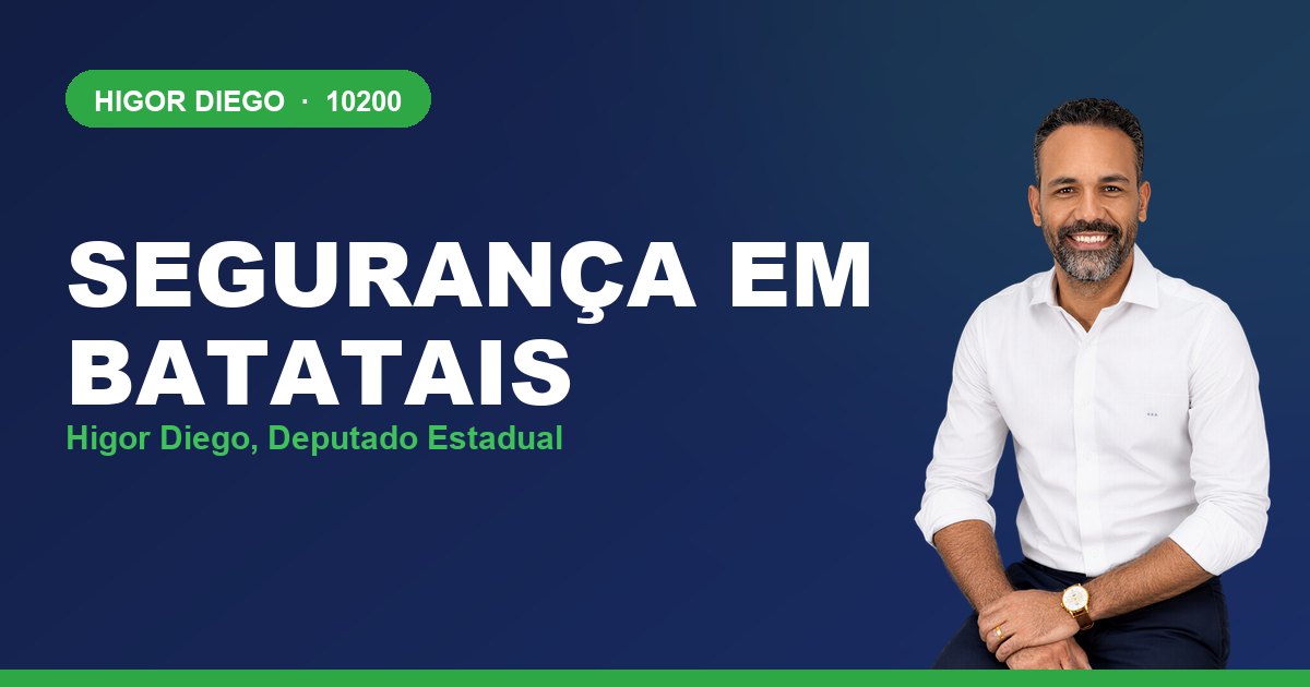 Segurança em Batatais, com Higor Diego, deputado estadual 10200