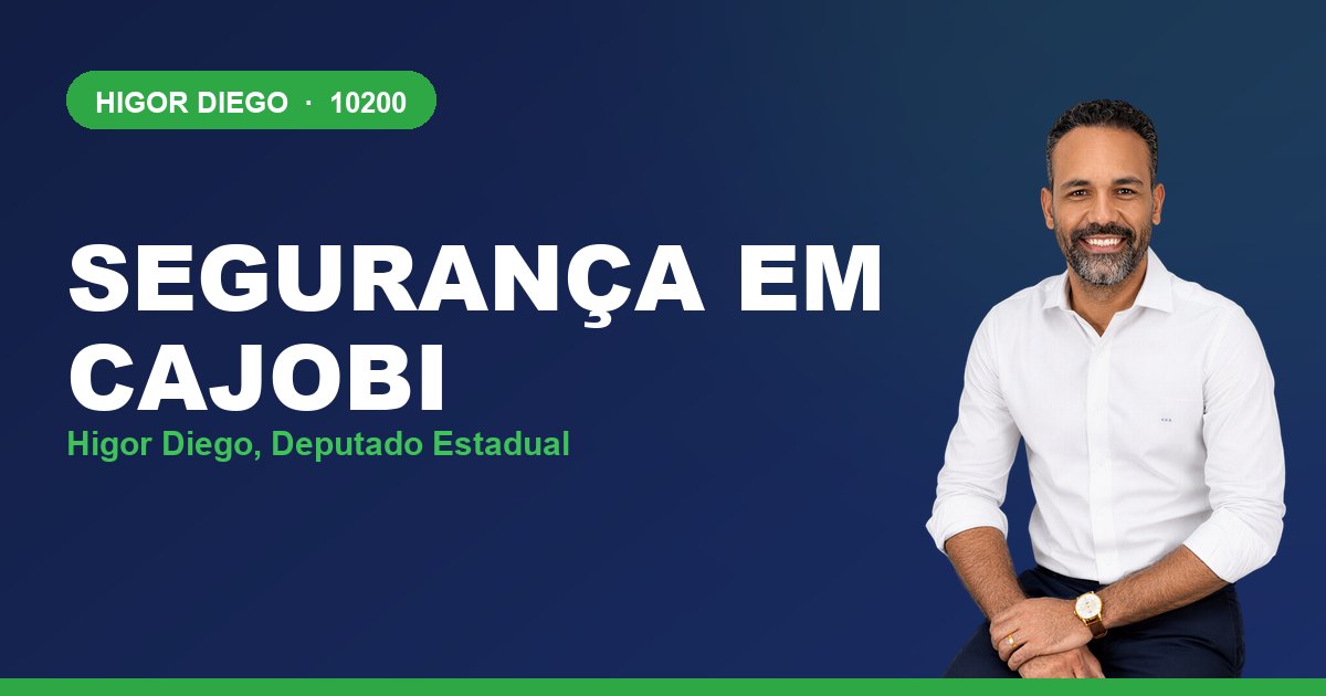Segurança em Cajobi, com Higor Diego, deputado estadual 10200