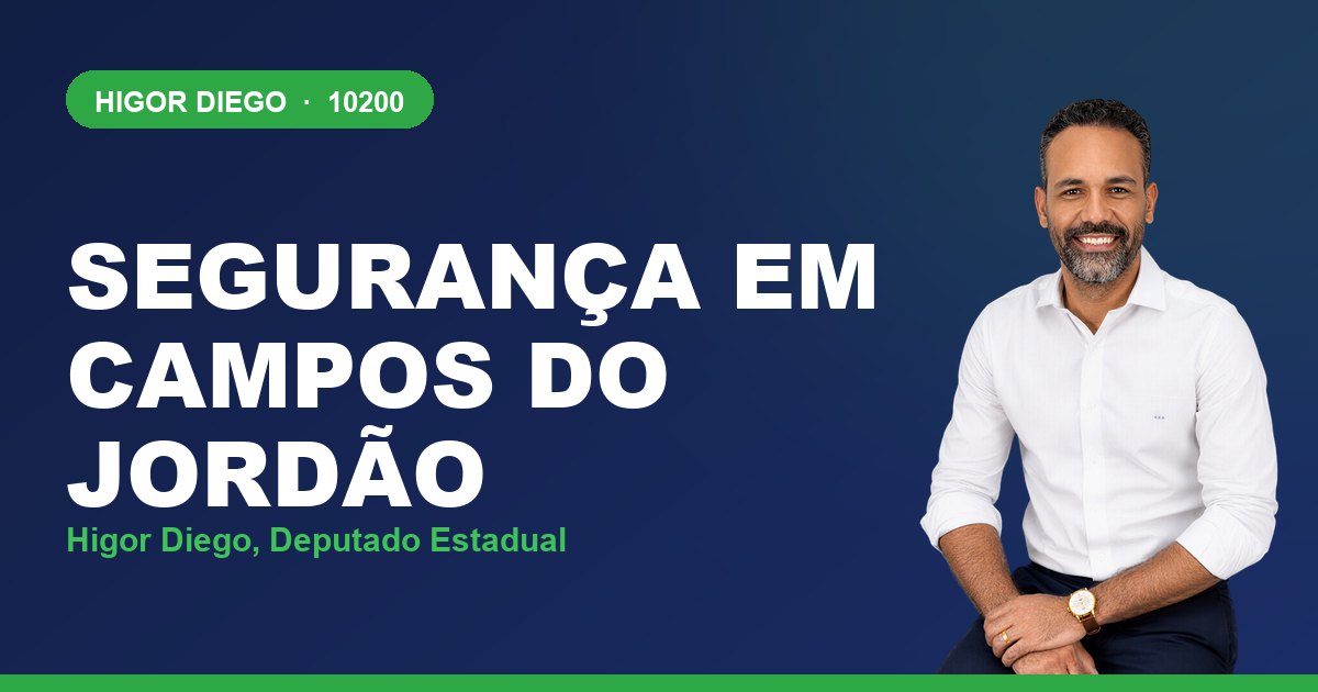 Segurança em Campos do Jordão, com Higor Diego, deputado estadual 10200