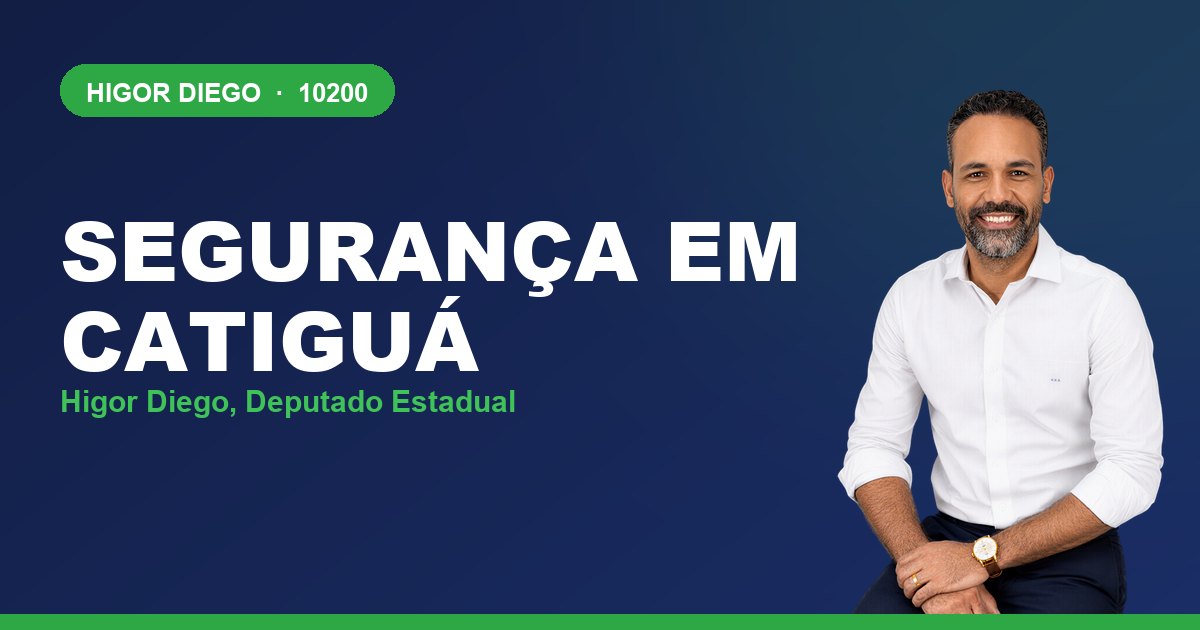 Segurança em Catiguá, com Higor Diego, deputado estadual 10200
