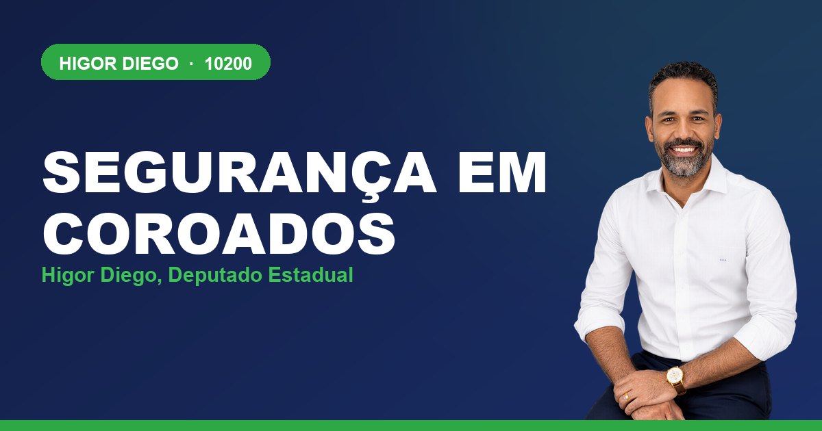 Segurança em Coroados, com Higor Diego, deputado estadual 10200