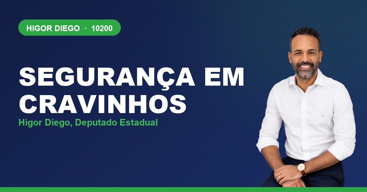 Segurança em Cravinhos, com Higor Diego, deputado estadual 10200
