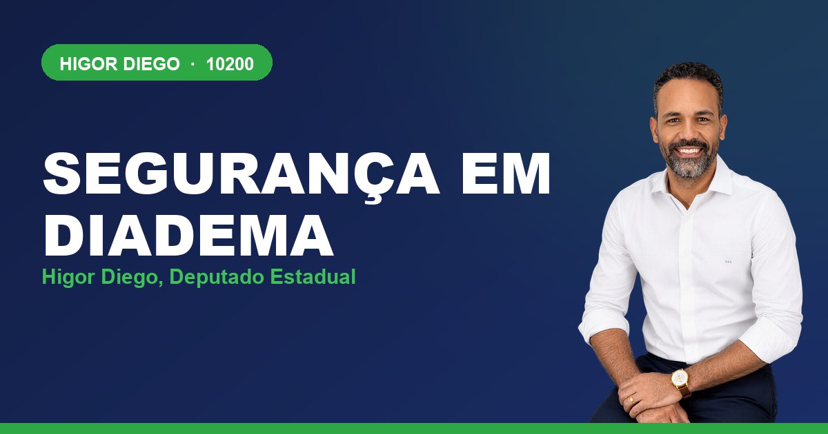 Segurança em Diadema, com Higor Diego, deputado estadual 10200