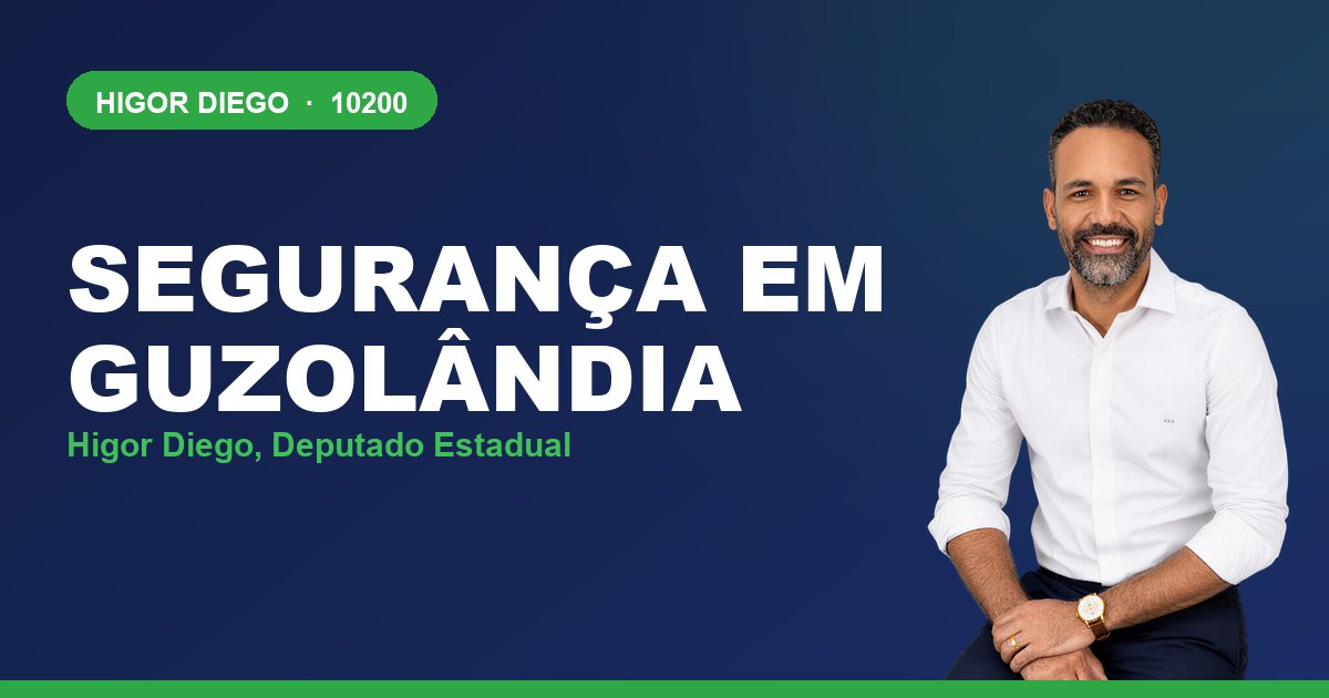 Segurança em Guzolândia, com Higor Diego, deputado estadual 10200
