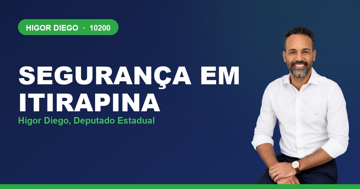 Segurança em Itirapina, com Higor Diego, deputado estadual 10200