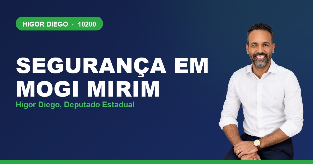 Segurança em Mogi Mirim, com Higor Diego, deputado estadual 10200