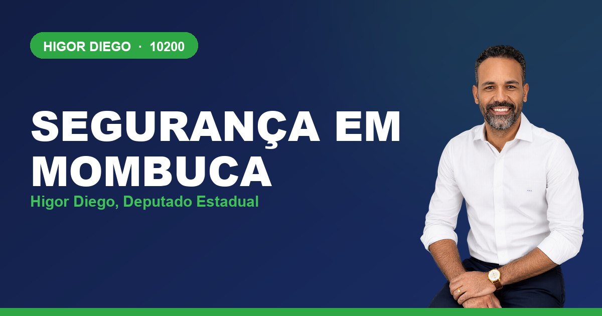 Segurança em Mombuca, com Higor Diego, deputado estadual 10200