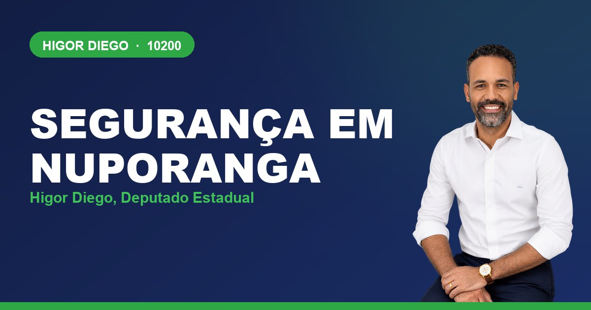 Segurança em Nuporanga, com Higor Diego, deputado estadual 10200