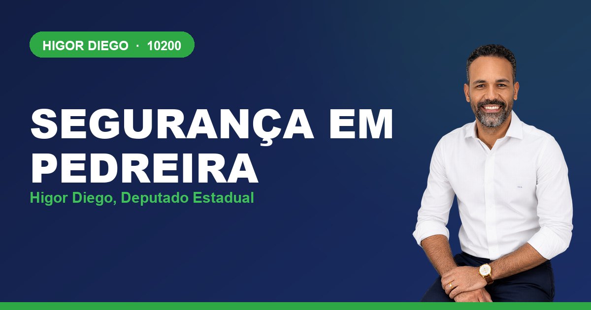 Segurança em Pedreira, com Higor Diego, deputado estadual 10200