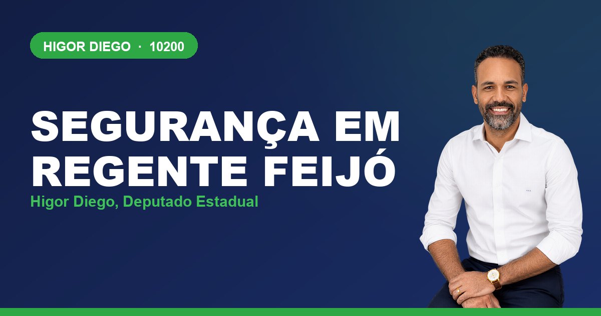 Segurança em Regente Feijó, com Higor Diego, deputado estadual 10200