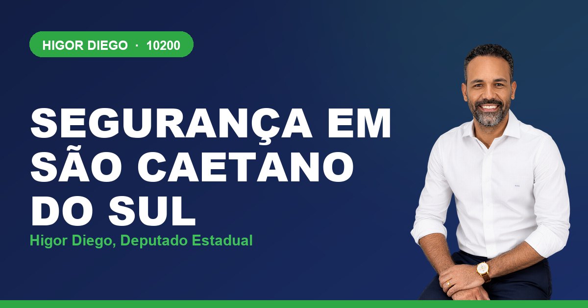 Segurança em São Caetano do Sul, com Higor Diego, deputado estadual 10200