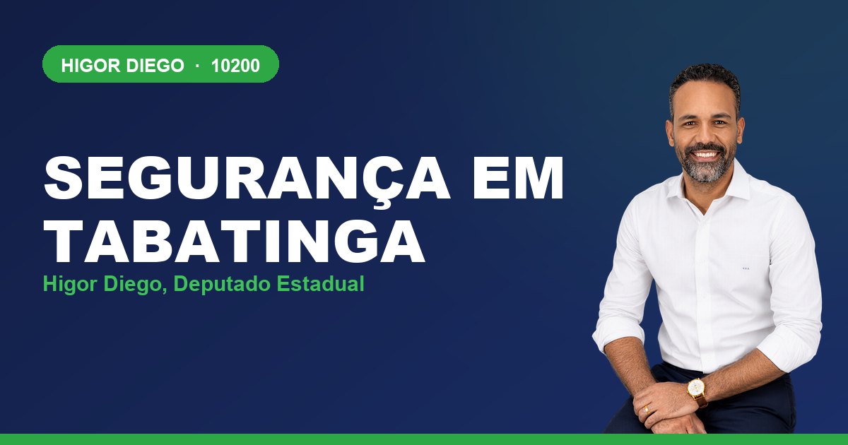 Segurança em Tabatinga, com Higor Diego, deputado estadual 10200